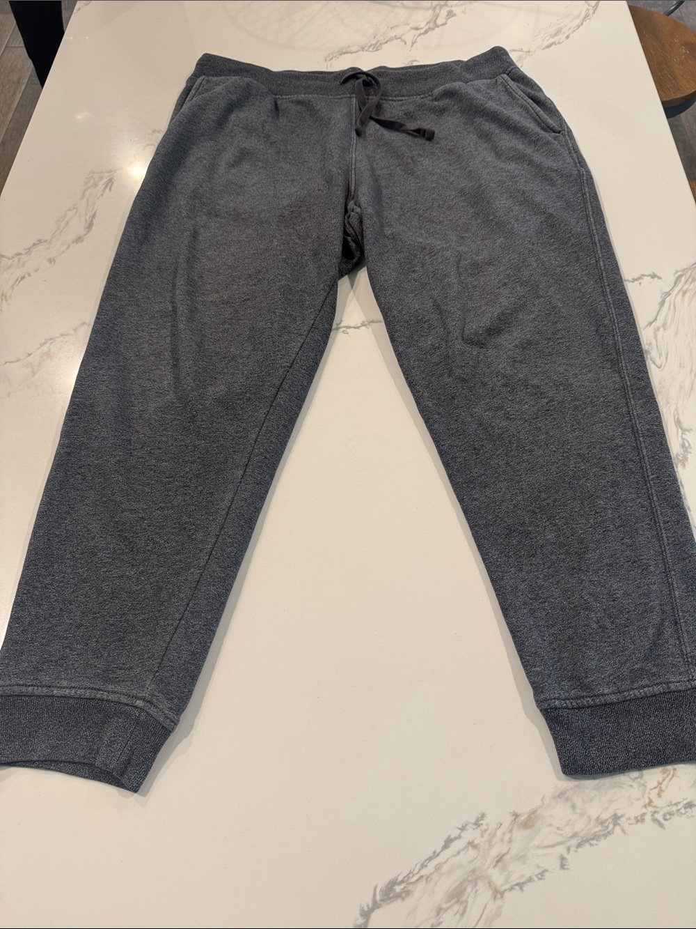 Old Navy Gray Heather Jogger Sweatpants